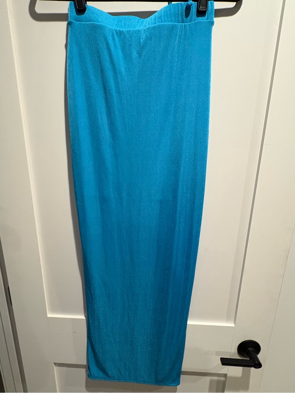 Fashion Nova SET Bright Turquoise Maxi Skirt and Top